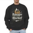 Magical Dad Manager Of Mischief Birthday Boys Girls Men Sweatshirt