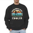 Man's Pickleball Dad Like A Regular Dad But Cooler Men Sweatshirt