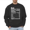 Miftees Fathers Day Tees Dad Nutrition Facts Men Sweatshirt Miftees Fathers Day Tees Dad Nutrition Facts Men Sweatshirt