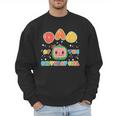 Mom And Dad Of The Birthday Girl Melon Family Matching Men Sweatshirt