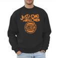NBA New York Knicks Father's Day Just A Dad Who Loves Men Sweatshirt