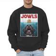 Newfoundland Dog Newfie Lab Jowls Burger Dog Mom Dad Men Sweatshirt