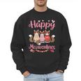 Norwegian Forest Cat Happy Meowentines Valentine Dad Mom Men Sweatshirt