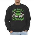 One Lucky Daddy St Patricks Day Dad Father Men Sweatshirt