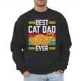 Orange Cat Best Cat Dad Ever Orange Tabby Cat Men Sweatshirt
