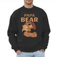 Papa Bear Bears Animal Pun Lover Dad Father Daddy Father's Men Sweatshirt Papa Bear Bears Animal Pun Lover Dad Father Daddy Father's Men Sweatshirt