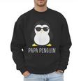 Penguin Papa Father's & Cute Dad Men Sweatshirt
