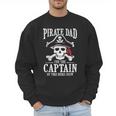 Pirate Dad I Be The Captain Of This Here Crew Pirate Dad Men Sweatshirt