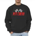 Pit Crew Family Racing Birthday Race Car For Dad Mom Kids Men Sweatshirt