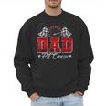 Pit Crew Race Car Racing Dad Family Birthday Party Men Sweatshirt