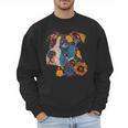 Pitbull Floral Dog Lover Vintage Flower Art Pitbull Mom Dad Men Sweatshirt Pitbull Floral Dog Lover Vintage Flower Art Pitbull Mom Dad Men Sweatshirt