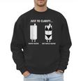 Plumber Hot Water Heater Plumbing Dad Joke Men Sweatshirt