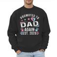 Promoted To Dad Again Est 2026 Vintage Dad Men Sweatshirt