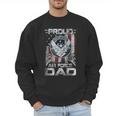 Proud Air Force Dad Shirt Military Family Fathers Day Men Sweatshirt