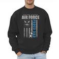 Proud Air Force Dad Of The US Air Force USA Flag Men Sweatshirt