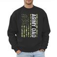 Proud Army Dad United States USA Flag For Father's Day Men Sweatshirt