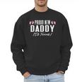 Proud New Dad It's Twins Girl Baby Announcement Father's Day Men Sweatshirt