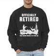 Retirement 2025 Retire Deer Hunting Retired For Dad Men Sweatshirt