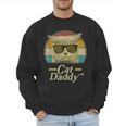 Retro Cat Daddy 80s 90s Style Sunglasses Men Sweatshirt