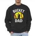Retro Daddy Bucket Dad Softball Girl Men Sweatshirt Retro Daddy Bucket Dad Softball Girl Men Sweatshirt