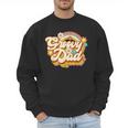 Retro Groovy Dad Family Birthday 60s 70s Hippie Costume Men Sweatshirt