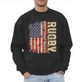 Rugby Blood Sweat Bruises Rugby Player Coach Dad Mom Men Sweatshirt