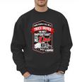 Semi Truck Driver For Truckers And Dads Small Men Sweatshirt