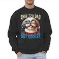 Shih Tzu Dad Like A Regular Dad But Cooler Dog Father's Day Men Sweatshirt