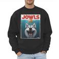 Siberian Husky Jowls Sled Dog Mom Top Alaskan Dog Dad Men Sweatshirt