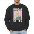 The Simpsons Father's Day Mad Dad Skills Homer Poster Men Sweatshirt