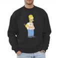 The Simpsons Homer Number 1 Dad Father's Day V2 Men Sweatshirt The Simpsons Homer Number 1 Dad Father's Day V2 Men Sweatshirt