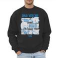 Sonic The Hedgehog Father's Day Dad Qualities Distressed Men Sweatshirt