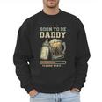 Soon To Be Daddy Fatherhood Baby Announcement Future Dad Men Sweatshirt