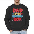Spider Web Family Matching Dad Of The Birthday Boy Men Sweatshirt