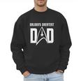 Star Trek Father's Day Galaxy's Greatest Dad Badge Men Sweatshirt