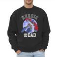 Transformers Father's Day Optimus Prime Heroic Dad Vintage Men Sweatshirt