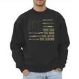 Twin Dad Camo USA Flag Twin Dad The Man The Myth The Legend Men Sweatshirt