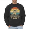Vintage Chihuahua Dad Dog Lovers Father's Day Tee Men Sweatshirt