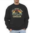 Vintage Jiu Jitsu Dad Just Like A Normal Dad Only Cooler Men Sweatshirt