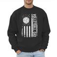 Vintage Volleyball Dad USA Flag Retro Fathers Day Daddy Papa Men Sweatshirt Vintage Volleyball Dad USA Flag Retro Fathers Day Daddy Papa Men Sweatshirt