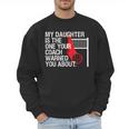 Volleyball Mom Dad Parent Shirt Daughter Player Men Sweatshirt Volleyball Mom Dad Parent Shirt Daughter Player Men Sweatshirt