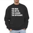Wedding Officiant Art For Men Dad Ordained Minister Men Sweatshirt Wedding Officiant Art For Men Dad Ordained Minister Men Sweatshirt