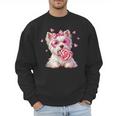 Westie Dog Valentines Day Dog Mom Westie Dad Candy Sucker For Men Women Girls Kids Men Sweatshirt Westie Dog Valentines Day Dog Mom Westie Dad Candy Sucker For Men Women Girls Kids Men Sweatshirt
