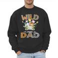Wild Dad 1St Birthday Safari Jungle Animal Truck Men Sweatshirt
