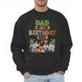 Wild Dad Of The Birthday Girl Zoo Safari Jungle Animal Men Sweatshirt