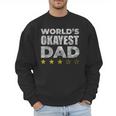 Worlds Okayest Dad Vintage Style Men Sweatshirt Worlds Okayest Dad Vintage Style Men Sweatshirt