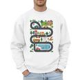 On Back Tired Dads Club Car Race Track On Dad Daddy Men Sweatshirt