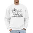 Bulldog Rolling Fatties Dog Mom Dad Owner Men Sweatshirt Bulldog Rolling Fatties Dog Mom Dad Owner Men Sweatshirt