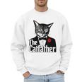 The Cat Father Cool Cat Dad Cat Lovers Men Sweatshirt