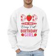 Dad Of The Berry First Birthday Girl Sweet Strawberry Men Sweatshirt